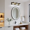 DAKAFUL Crystal Bathroom Vanity Light , Bathroom Light Fixture Over Mirror,Modern Vanity Wall Light for Bedroom - 3 of 4