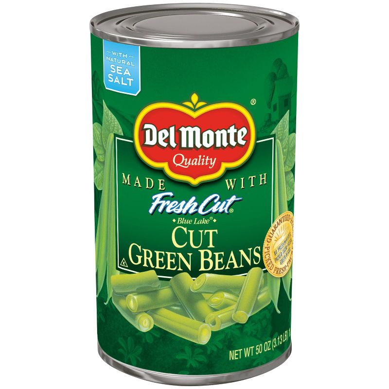 Del Monte Fresh Cut Green Beans 50oz, 1 of 6