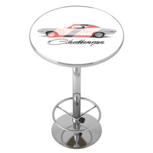 Dodge Bar Table with Footrest by Trademark Gameroom - 1 of 4