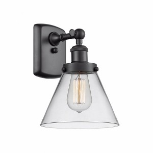 Cone - 1 Light Wall Sconce In Industrial Style-13 Inches Tall and 8 Inches Wide - 1 of 1