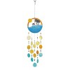Woodstock Windchimes Sunset Beach Capiz Chime, Wind Chimes For Outside, Wind Chimes For Garden, Patio, and Outdoor Decor, 30"L - 4 of 4