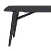 Acme Furniture 70.87" Eliora Dining Table Black Finish: Wood Composite, Seats 6, No Assembly Required - 3 of 4