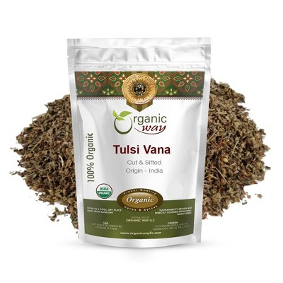 Organic Tulsi Vana Cut & Sifted 4 Oz