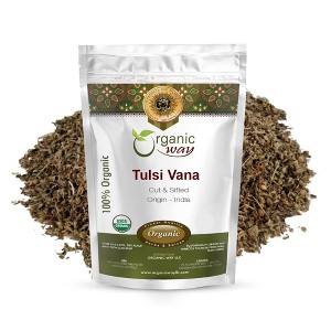Organic Tulsi Vana Cut & Sifted 8 Oz - 1 of 4
