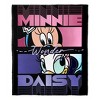 Disney D100 Minnie And Daisy Wonder Silk Touch Throw - 2 of 4