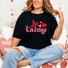 Simply Sage Market Women's Je T'aime Short Sleeve Garment Dyed Tee - 2 of 4