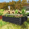 Outsunny Galvanized Raised Garden Bed Planter Raised Bed with Steel Frame for Vegetables, Flowers, Plants and Herbs - 2 of 4