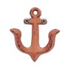 LunaLulinlk 4"W, 4"H Multi Colored Metal Single Hanger Anchor Wall Hook, 4-Pieces - 3 of 4