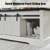 46" Lift Top Coffee Table with Sliding Door, Modern Coffee Table with Adjustable Shelf & Hidden Compartment for Living Room, Office - 3 of 4