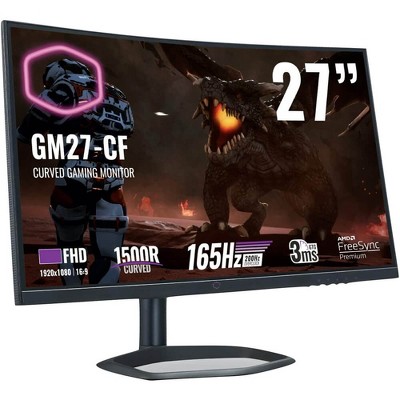 Cooler Master CMIGM27CF 27 inch Full HD 1920 x 1080 Height Adjustable  Curved Gaming Monitor