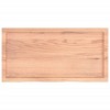 vidaXL Bathroom Countertop Light Brown 39.4 in.x19.7 in.x(0.8 in.-1.6 in.) Treated Solid Wood - 4 of 4