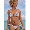 VENUS Womens Hamptons Diamond Stitch Triangle Top - 2 of 4