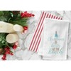 C&F Home Christmas is Better Embroidered Flour Sack Kitchen Towel - 2 of 4
