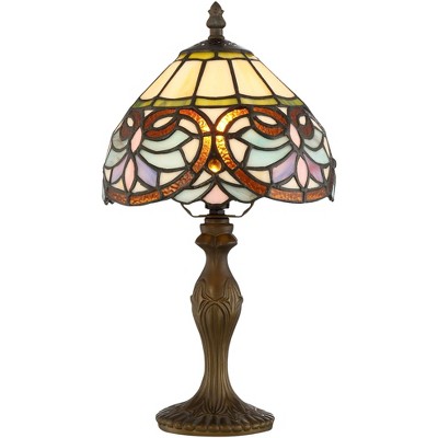 Robert Louis Tiffany 13 1/2" High Marie Art Glass Table Lamp