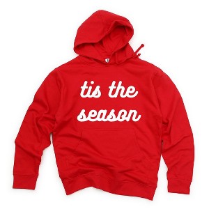 Simply Sage Market Women's Graphic Hoodie Tis The Season Bold Cursive - 1 of 3