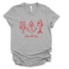 Simply Sage Market Sea La Vie 3 Across Short Sleeve Tee - 2 of 4