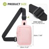 Unique Bargains Small Anti-Theft Crossbody Sling Backpack Nylon Chest Bag Fanny Pack - 3 of 4