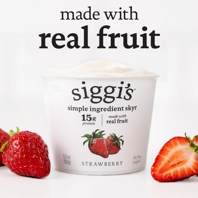 siggi's Icelandic Skyr Strawberry Non-Fat Yogurt - 5.3oz/4ct