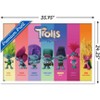 Trends International Trolls: Band Together - Perfect Harmony Framed Wall Poster Prints - 3 of 4