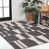 JONATHAN Y Odette Modern Geometric Abstract Two-Tone Indoor/Outdoor Area Rug - 2 of 4
