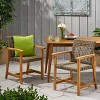 Infurnic Patio Accent Chairs Set of 2, Outdoor Chair, Park Love Seat with Breathable Sling Fabric for Lawn, Garden and Porch, - 4 of 4