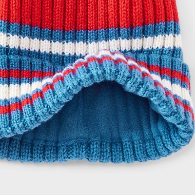 Boys' Rib Striped Beanie Hat - Cat & Jack - image 3
