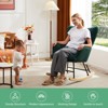 Aukfa Teddy Upholstered Glider Rocking Chair Ergonomic Nursery & Living Room Recliner with Sturdy Wood & Steel Frame - 2 of 4