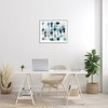 Stupell Industries Ocean Inspired Abstract Tiles Framed Giclee Art - 3 of 4