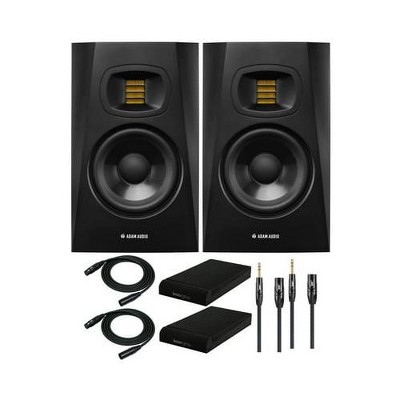 Adam Audio T8v 8-inch Powered Studio Monitor (2-pack) With Pads