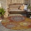 Unique Loom    Outdoor Modern Trio Area Rug - 3 of 4