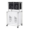 ALEXOUN 2 Tier Laundry Sorter, 4 Removable Bags, Space Saving Design, Easy Assembly, 4-Section Sorting for Laundry Room, Bedroom & Families - 4 of 4