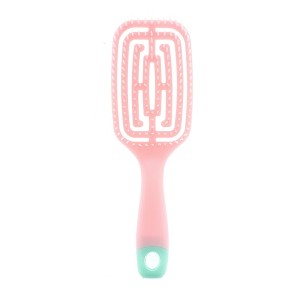 Unique Bargains Hollow Large Curved Hair Brush 1 Pc - 1 of 3