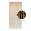 Evideco French Home Goods Bamboo Beaded Door Curtain 65 Strings 79" W x 36" W 1 Panel - 2 of 4
