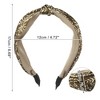 Unique Bargains Women's Fashion Printed Knotted Headwrap 6.69"x2.17" 1 Pc - 4 of 4