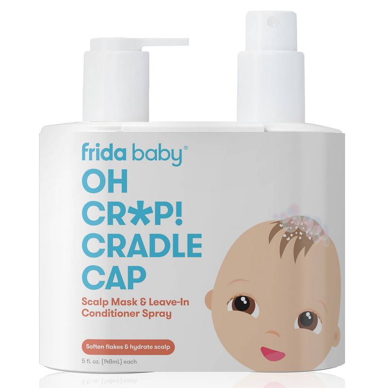 Frida Baby FlakeFixer Cradle Cap Scalp Spray + Scalp Mask Duo - 5 fl oz/2pc, 1 of 8
