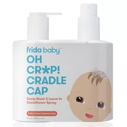 Fridababy FlakeFixer Cradle Cap Scalp Spray + Scalp Mask Duo - 5 fl oz each