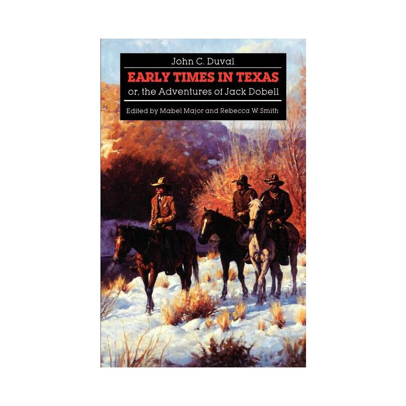 Early Times in Texas; Or, the Adventures of Jack Dobell - by  John C Duval (Paperback), 1 of 2