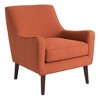 CAVINAS Polyester Fabric Accent Chair with High Backrest,Mid-Century Upholstered Living Room Chairs,Reading Chairs for Living Room - 2 of 4