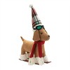 Plush Dog Character on Sled and Skis (Set of 2) - 3 of 4