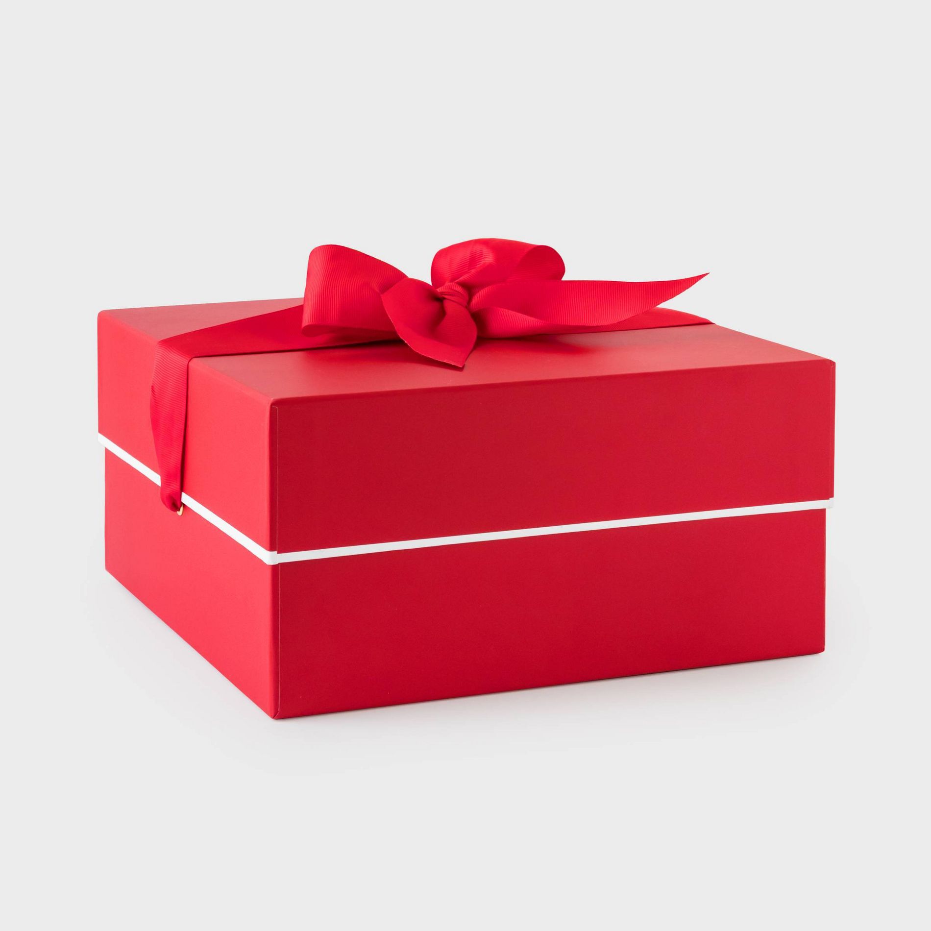 Red with Red Bow Large Square Box - Sugar Paper™ + Target