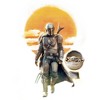Men's Star Wars The Mandalorian The Child and Mando Walking Sunset T-Shirt - 2 of 4