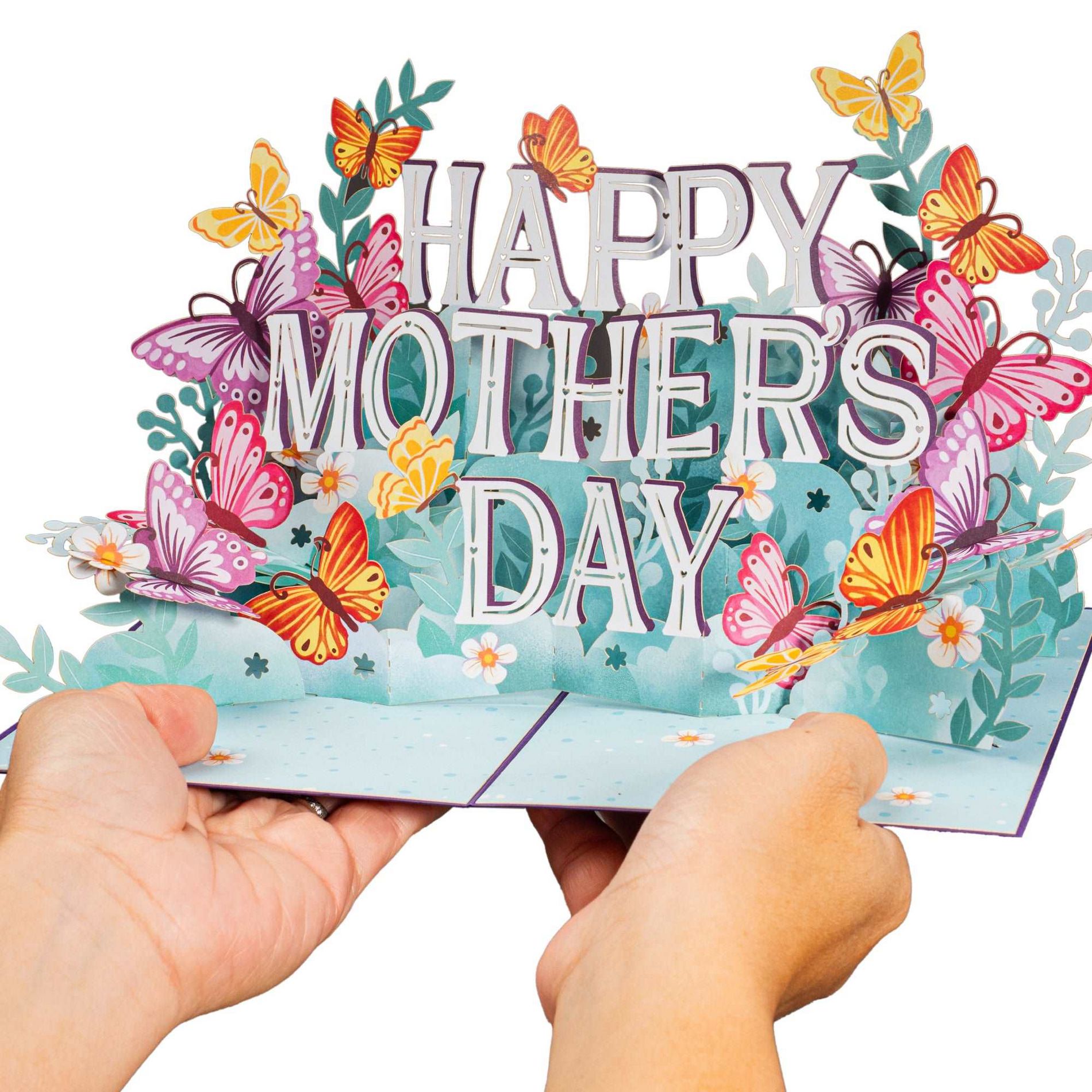 Paper Love 3D Mothers Day Pop Up Card