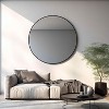 MAYEERTY Metal Framed Round Bathroom Mirror for Wall - 3 of 4