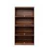 PAGED Modern Bookshelf 9 Cubby Display Book Shelves with Pegboard and Drawer for Living Room, Study Room - 4 of 4