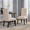 Set of 2 Modern Harding Kd Tufted Dining Chair for living room-Christopher Knight Home - 3 of 4