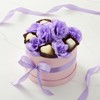 Bright Creations 50 Pack Light Purple Roses Artificial Flowers Bulk, 3 Inch Stemless Fake Silk Roses for Decorations, Wedding - image 3 of 4