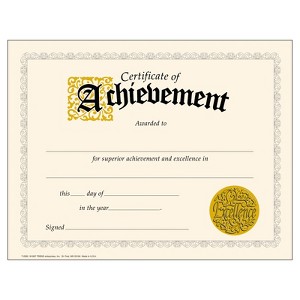 Trend Certificate of Achievement Classic Certificates, 30 ct (Case of 4) - 1 of 1