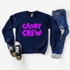 The Juniper Shop Candy Crew Puff Print Youth Graphic Sweatshirt - 2 of 3