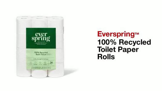 100% Recycled Toilet Paper Rolls - Everspring™, 2 of 7, play video