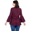 Maternity Bell Sleeve Flared Open Front Cardigan - 24seven Comfort Apparel™ - 3 of 3